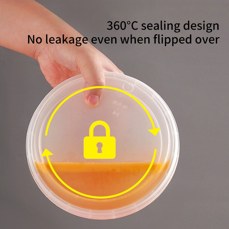 Disposable Lunch Box Wholesale Multi-Grid One-Piece Takeaway Box Transparent Fast Food Lunch Box Thickened Frosted Lunch Box Manufacturer Pp Food Grade